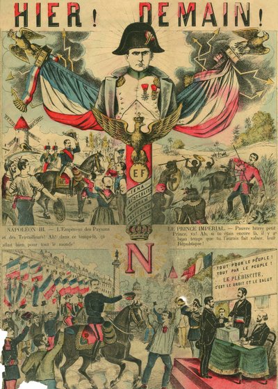 Victor Napoleon (1862-1926) a capo dei sostenitori bonapartisti, l