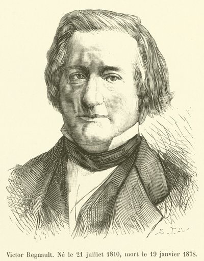 Victor Regnault, Nato il 21 luglio 1810, morto il 19 gennaio 1878 da French School