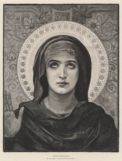 Vierge Consolatrice, al Palazzo del Lussemburgo da French School