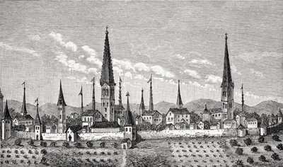 Veduta di Dortmund, dopo un