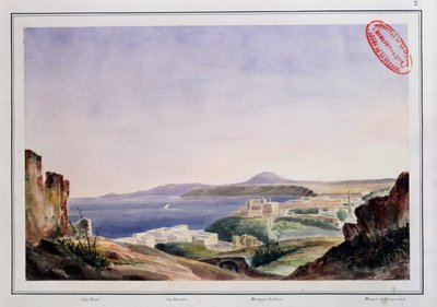 Vista di Orano dalla Vecchia Kasbah, c.1830 da French School