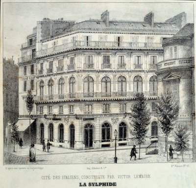 Veduta della Maison Dorée (o Maison d