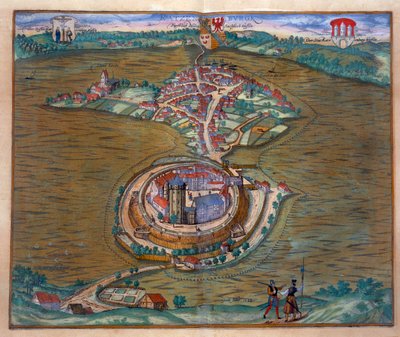 Vista della Place de Louis le Grand, con una delle stanze costruite per l