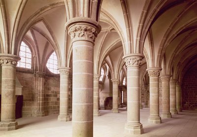 Veduta della Salle des Chevaliers, ex scriptorium da French School