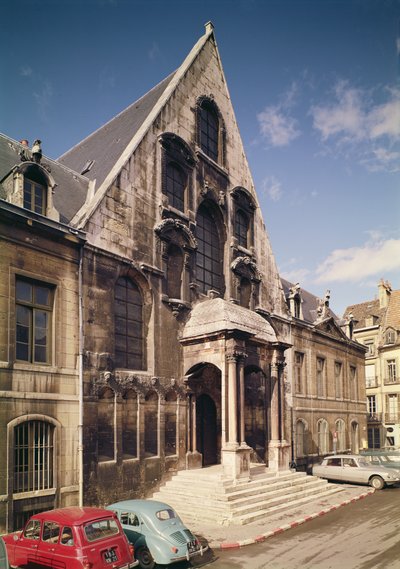 Veduta della facciata del Palais de Justice, costruito nel 1572 da French School