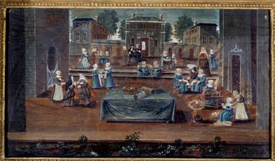 Vista della casa di Saint Cyr Saint-Cyr era una casa di educazione per ragazze nobili povere creata da Francoise d