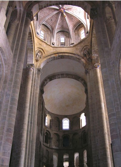 Veduta della navata, c.1050 da French School