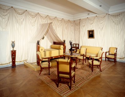 Veduta della stanza dell