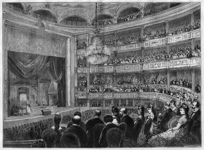 Vista della sala del teatro dell