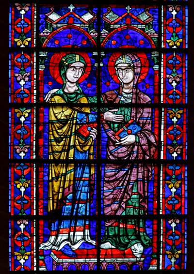 Vergine Maria - Visitazione da French School