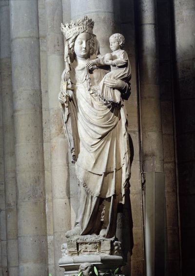 Vergine e Bambino, conosciuta come Notre-Dame de Paris da French School