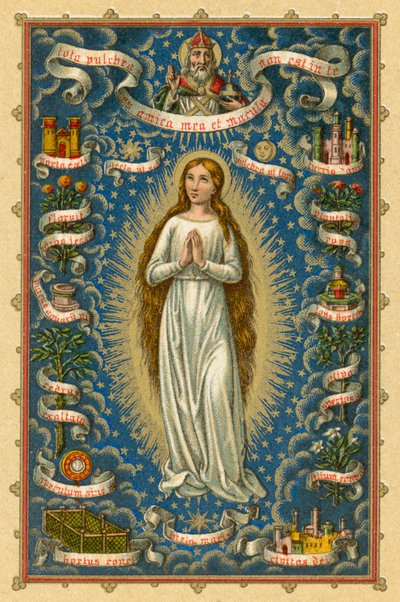 Vergine Immacolata da French School