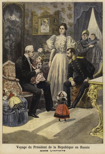 Visita del Presidente francese Félix Faure in Russia, 1897 da French School