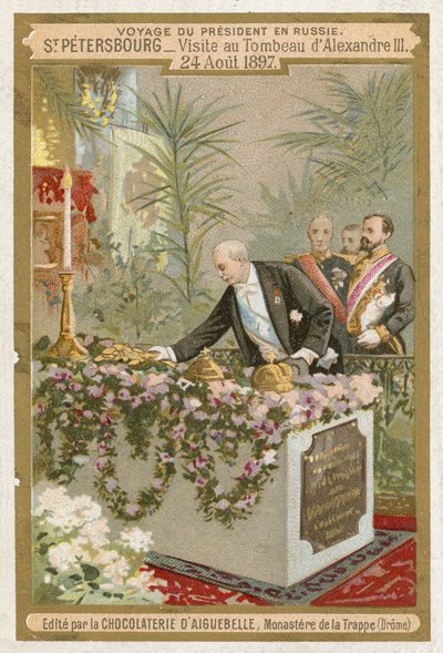 Visita del Presidente francese Felix Faure in Russia, 24 agosto 1897 da French School