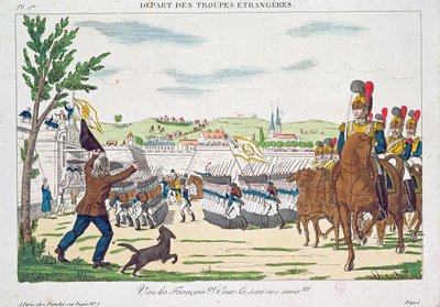 Vive les Français!, Partenza delle truppe straniere, 1818 da French School