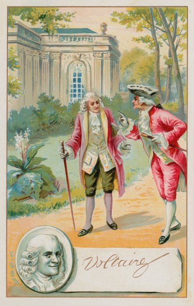 Voltaire, scrittore, storico e filosofo dell