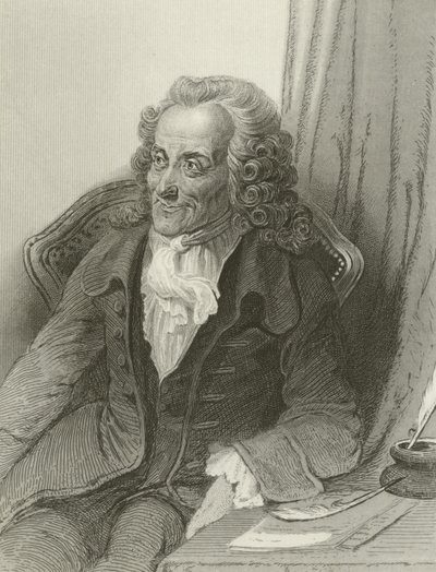 Voltaire, scrittore francese da French School