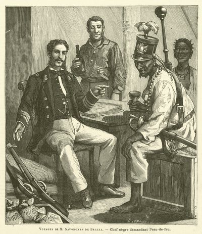 Viaggi di M. Savorgnan de Brazza da French School