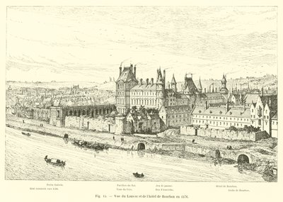 Vista del Louvre e dell