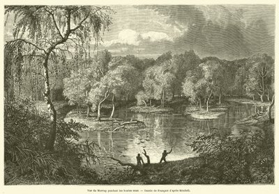 Vista del Murray durante le alte acque da French School