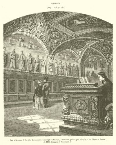 Vista interna della sala d