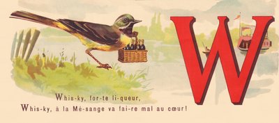 W: Whisky, liquore forte, Whisky, ha il Tit farà male al cuore! da French School
