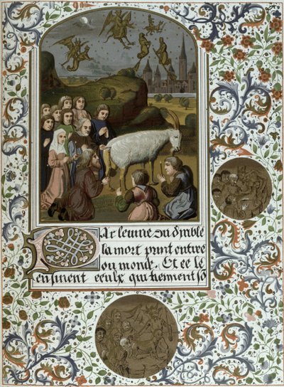 Sabbath valdese, copia facsimile di un manoscritto, Parigi, XIX secolo da French School