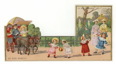 Passeggiare e giocare nel parco da French School