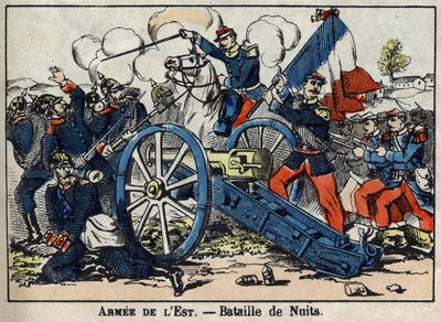 Guerra del 1870 tra Francia e Prussia: Battaglia di Nuits-Saint-Georges nella Costa d