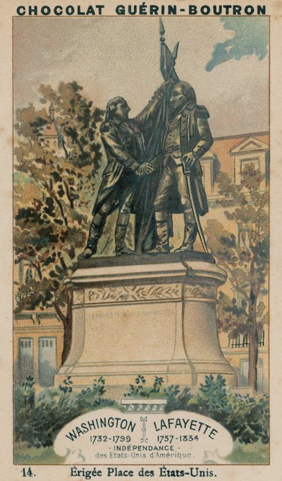 Washington, 1732-1799, Lafayette, 1757-1834, Indipendenza degli Stati Uniti d