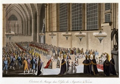 Cerimonia di matrimonio (Napoleone e Maria Luisa d