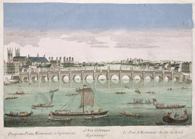 Ponte di Westminster, Londra da French School