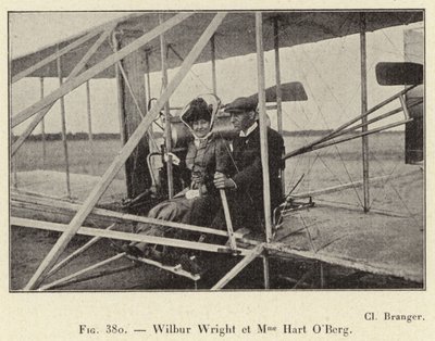 Wilbur Wright e Mme Hart O