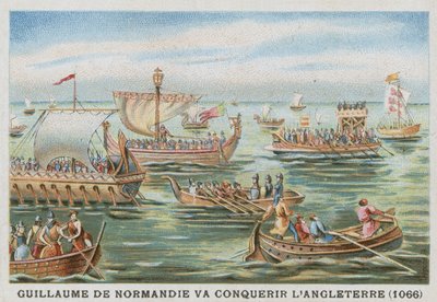 Guglielmo il Conquistatore in viaggio per conquistare l