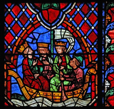 Partenza dei Magi dalla Natività da French School