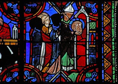 Storia di San Giuliano di Brioude - la morte di San Ferreolo, un amico di Giuliano, che morì durante le persecuzioni di Diocleziano; le sue reliquie vengono trasferite da French School