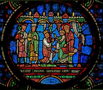 Adorazione dei Magi da French School