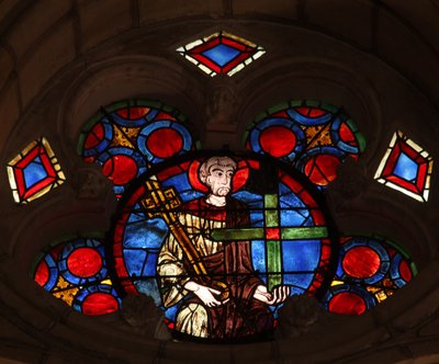 Finestra w103a con San Pietro da French School