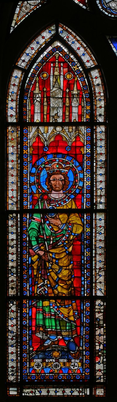 Vetrata w11 raffigurante l