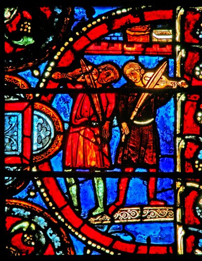 Scena dalla storia del Figliol Prodigo: i musicisti si esercitano prima del ritorno del figlio da French School