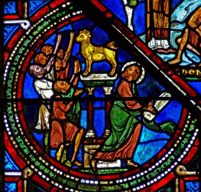 Mosè con le Tavole della Legge e il Vitello d
