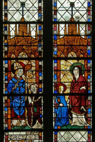 San Nicola e il donatore Oudin de Troyes; Sant