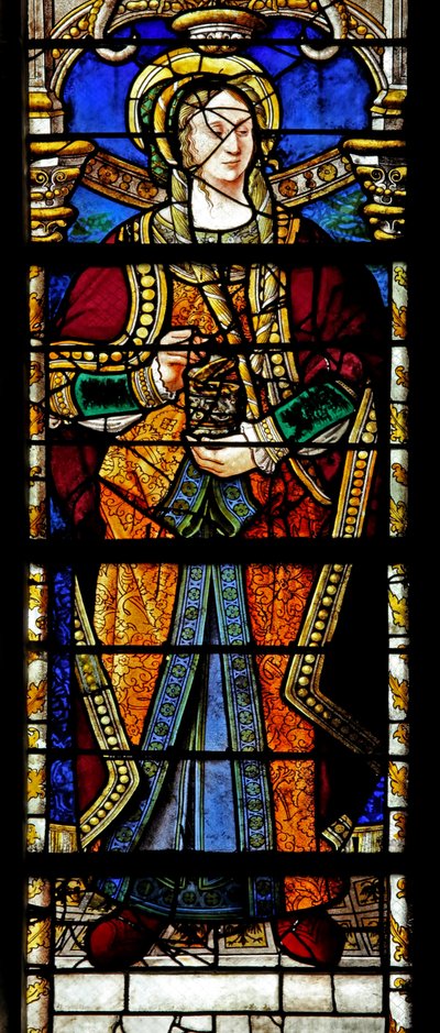 Finestra w2 che raffigura Santa Maria Maddalena da French School