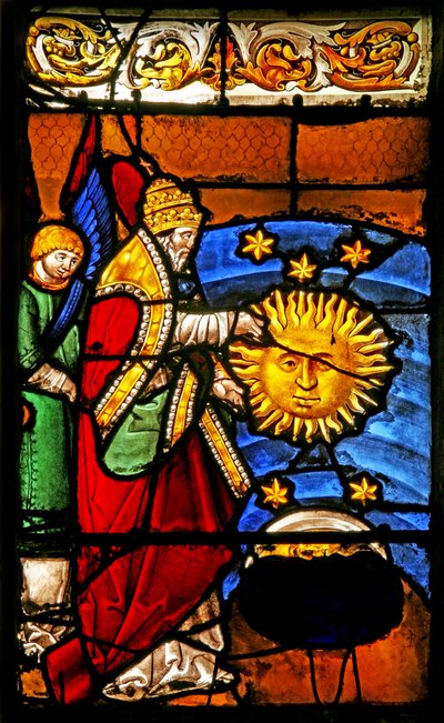 La Creazione del sole e della luna da French School