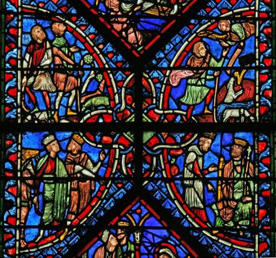 I Magi con Erode; Annunciazione ai pastori da French School