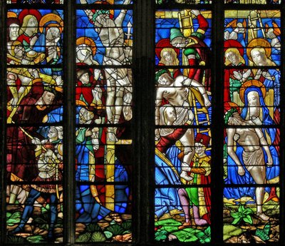 La Via Crucis, la Crocifissione, la Deposizione e la Pietà da French School