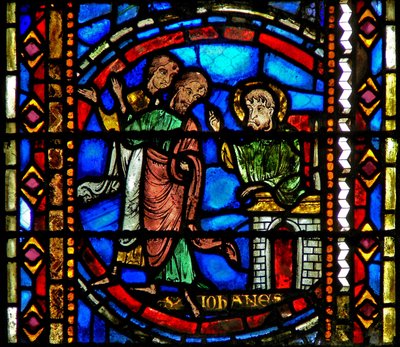 San Giovanni Battista manda i suoi discepoli a Cristo da French School