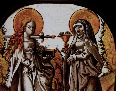 Finestra w68 raffigurante Santa Lucia e Sant