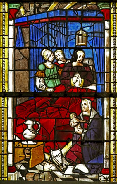 Nascita di San Giovanni Battista da French School