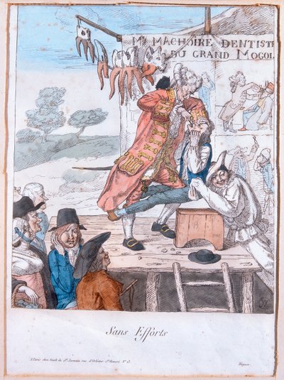 Senza sforzo, 1781 da French School